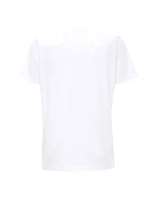 T-ShirtSolid White in Jersey Cotton