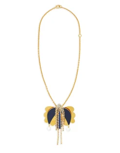 Tulip NecklaceOro Blu in Bras