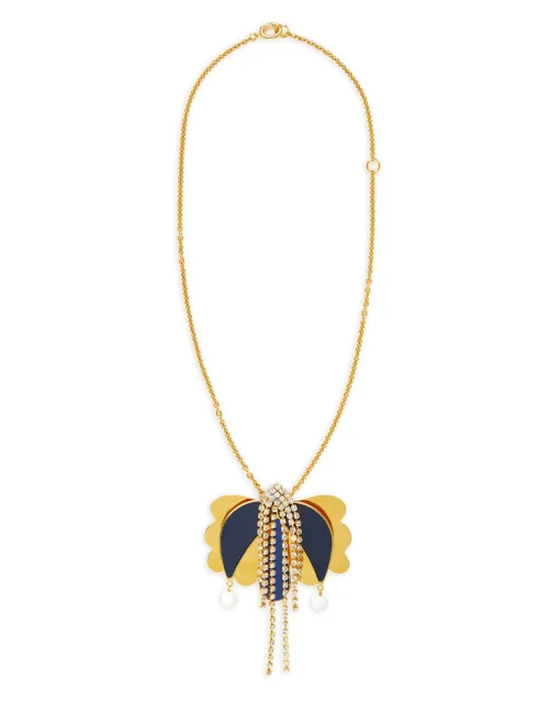 Tulip NecklaceOro Blu in Bras