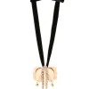 Tulip NecklaceOro Rosa in Brass