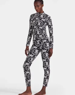 TurtleneckAperol Black & White in Skinny Jersey