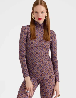 TurtleneckSovereign Mini Purple in Skinny Jersey