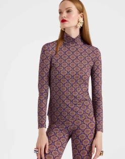 TurtleneckSovereign Mini Purple in Skinny Jersey