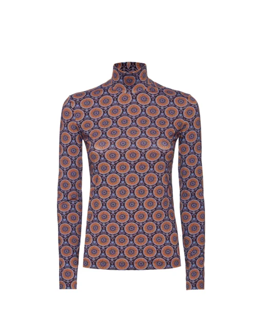 TurtleneckSovereign Mini Purple in Skinny Jersey