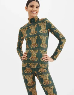 TurtleneckTiger Tiles in Skinny Jersey