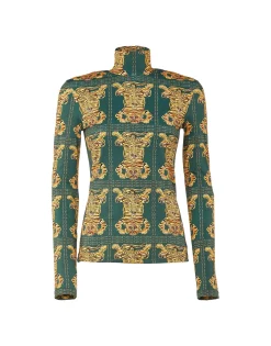 TurtleneckTiger Tiles in Skinny Jersey