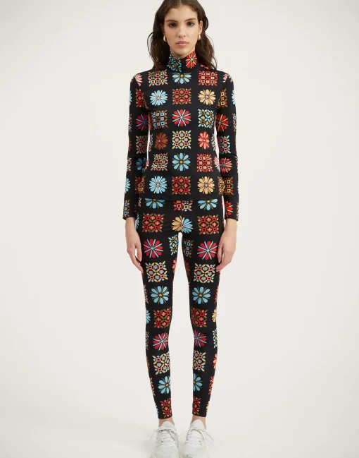 TurtleneckVetrata in Skinny Jersey