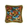 Velvet CushionColombo Black in Cotton Velvet