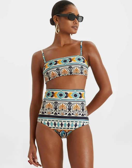 3-Way Bandeau TopCasareale Small Placèe Cream in Lycra