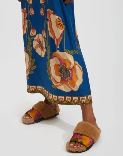 Winter SlidesOrange Gerber in Jacquard